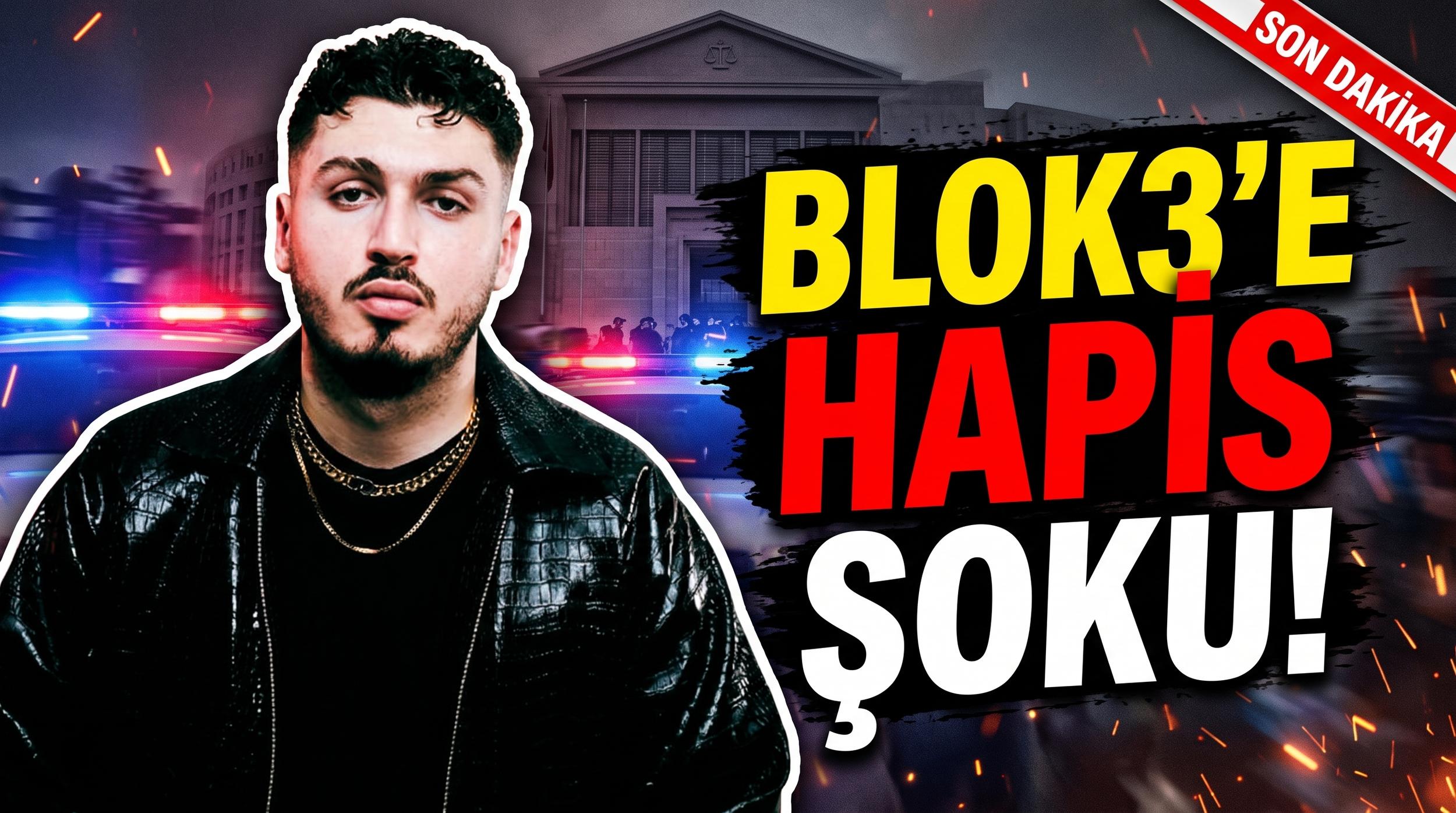 Ehliyetsiz ve Alkollü Yakalanmıştı: Rapçi Blok3’ün Hapis Cezası Belli Oldu!