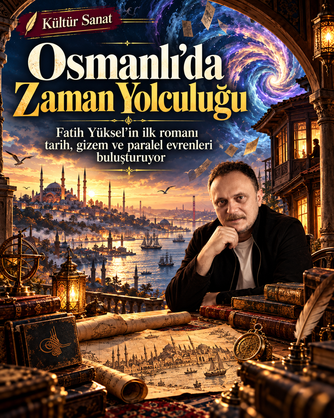 Fatih Yüksel Kimdir? “Dersaadet’te Alelacayip Zamanlar” ile Osmanlı İstanbul’unda Zamanın İzini Sürüyor